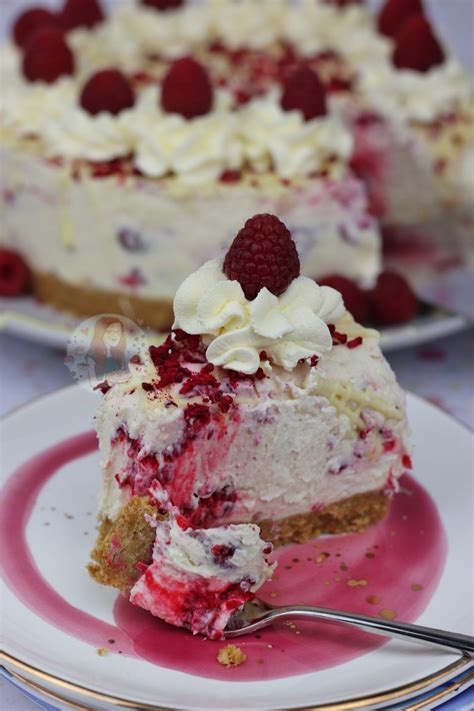 Best if made a day ahead. White Chocolate & Raspberry Cheesecake - Jane's Pati… | White chocolate raspberry cheesecake ...