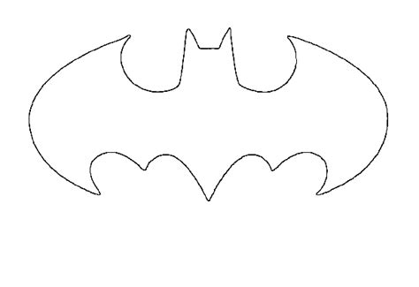Batman Outline Batman Symbol Outline Free Download Clip Art  2