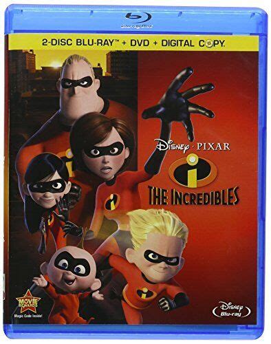 The Incredibles Blu Raydvd 2011 4 Disc Set Includes Digital Copy