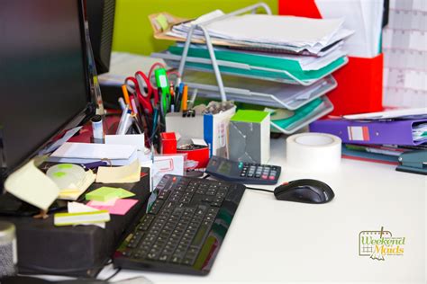 How To Keep Your Desk Clean Weekend Maids