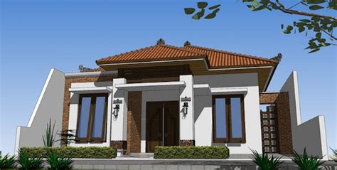 Gambar desain rumah minimalis tropis etnik modern. 12 Contoh Tampilan Depan Desain Rumah Minimalis Bergaya Modern