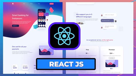 React Website Tutorial Beginner React Js Project With Animations