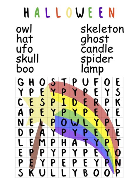19 Free Halloween Word Search Printables Parade