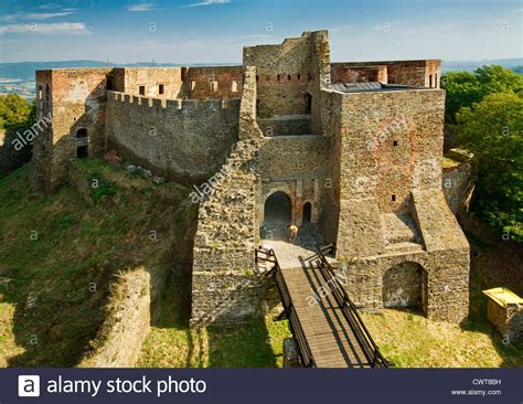 Helfštýn from mapcarta, the open map. Inner castle at Helfštýn castle near Lipník nad Bečvou, Olomoucký Stock Photo - Alamy
