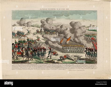 The Battle Of Eggmühl On 22 April 1809 Ca 1809 Artist Anonymous