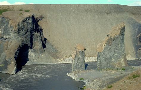 Jökulsá á Fjöllum Glacial River The Second Longest River In Iceland