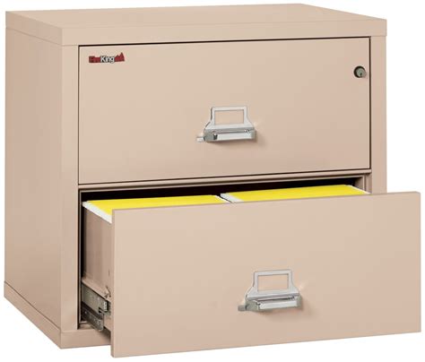 2 drawer file cabinet security features: FireKing Fireproof 2-Drawer Lateral File Cabinet & Reviews ...