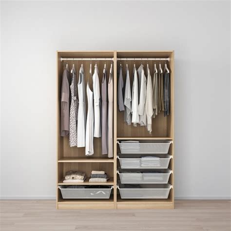 Med pax planeringsverktyg kan du designa din helt nya ikea garderob. PAX Garderob - vitlaserad ekeffekt, Mehamn vitlaserad ekeffekt - IKEA
