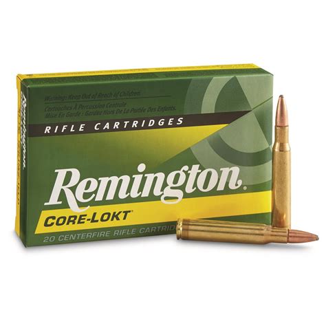 Remington 30 06 Springfield Psp Core Lokt 150 Grain 20 Rounds