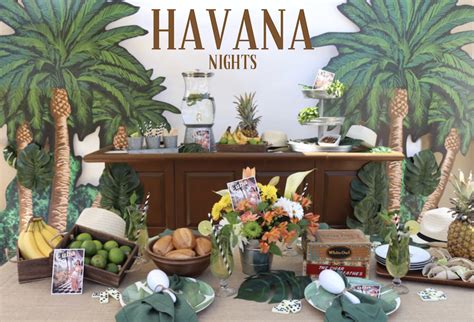 Pics Inside Hanna Groblers 40th Havana Nights Themed Birthday Party