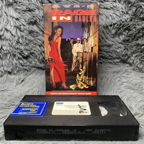 A RAGE IN Harlem VHS 1991 Forest Whitaker Danny Glover Robin Givens
