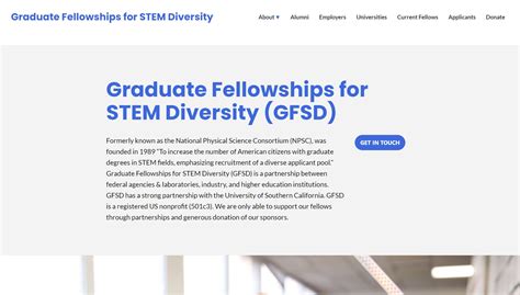 Graduate Fellowship for STEM Students | Announce | University of