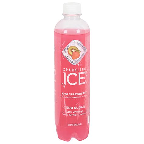 Sparkling Ice Zero Sugar Kiwi Strawberry Flavored Sparkling Water 17 Fl