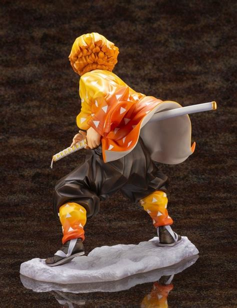Statuette Demon Slayer Kimetsu No Yaiba Artfxj Zenitsu Agatsuma 17cm