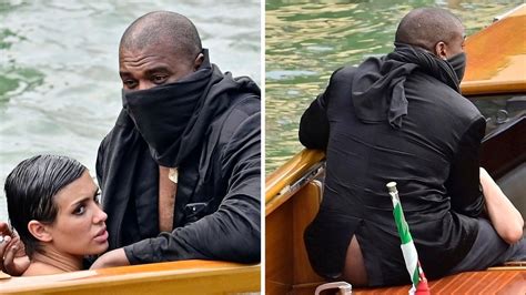 Kanye West Caught In Nsfw Moment During Boat Ride With Wife Bianca