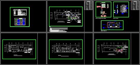 Tank Lpg System For Stationary And Detection System DWG Block for