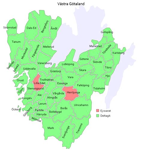 Miljö, vård, tillväxt, jobb och annat från regionpolitiken i västra götaland. Karta Västra Götaland Kommuner | Karta 2020