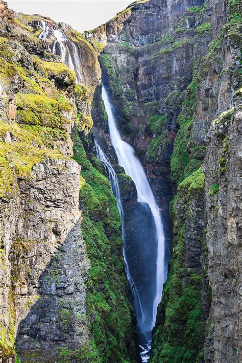 Glymur Iceland World Waterfall Database