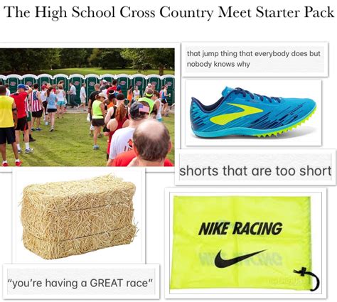 The High School Cross Country Meet Starter Pack Rstarterpacks