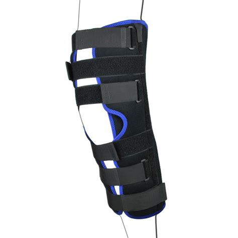 Black Tri Panel Knee Splint Leg Brace Knee Lower Limb Products
