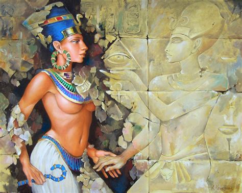 Rule 34 Akhenaten Ancient Egypt History Kowelvain Nefertiti 1081282