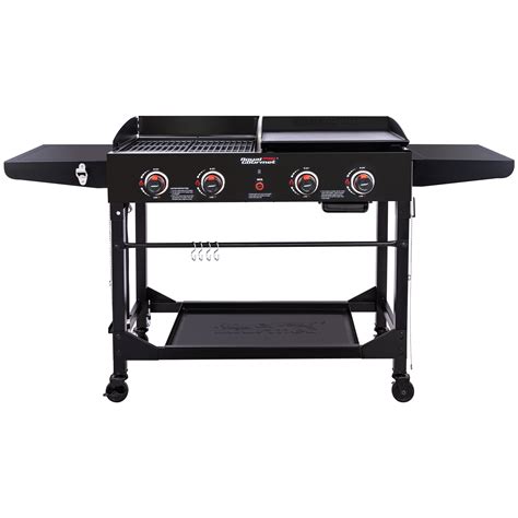 Royal Gourmet 4 Burner GD402 Portable Flat Top Gas Grill And Griddle