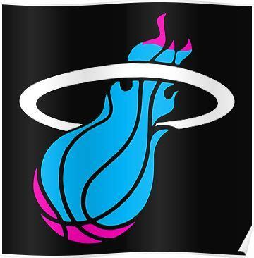 Placeit typography logo creator with a miami vice vibe. Miami Heat Vice Logo Transparent