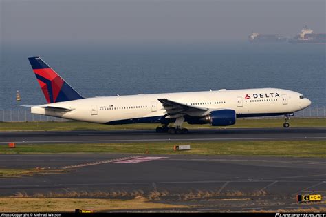 N867da Delta Air Lines Boeing 777 232er Photo By Mehrad Watson Id