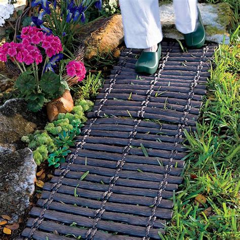 With unlimited ways to use this essential cedar pathway, it is the picture of. Don't get muddy feet! Roll out an instant pathway in your ...