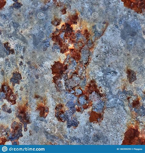 Realistic Texture Pattern Of Rusty Metal In High Resolution Stock Image