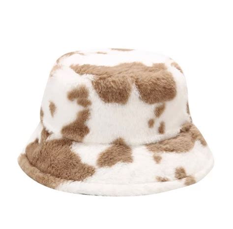 Fluffy Cow Bucket Hats Bucket Hat Collection Etsy