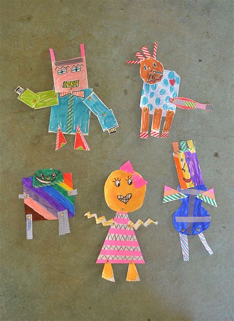 Paper Robots Arts And Crafts For Kids Crafts Paper Robot