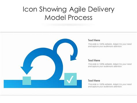 Icon Showing Agile Delivery Model Process Presentation Graphics