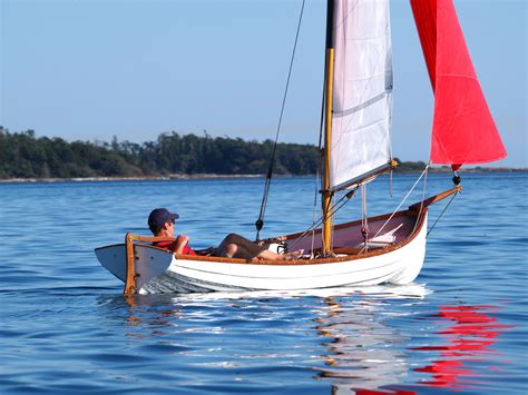 Classic Whitehall Spirit 17 Expedition Sailing And Sculling Rowboat