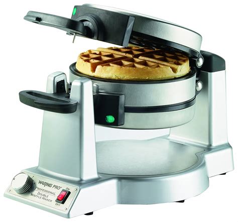 New Waring Rotating Professional Double Belgian Waffle Maker