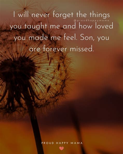 50 Heartfelt Missing Son Quotes And Sayings With Images