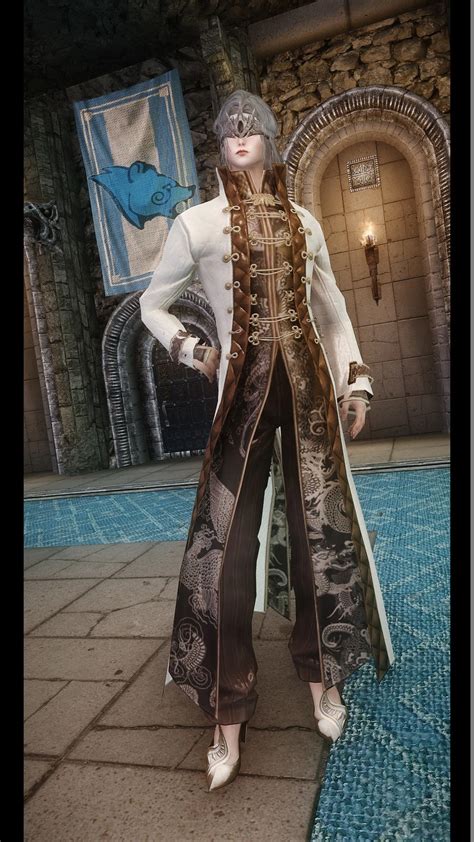 Eslhongmun Coat Se With Hdt Smp At Skyrim Special Edition Nexus
