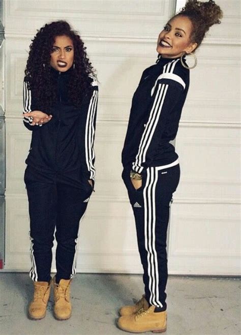 Adidas Sisters Style Swag Swagg Timbs Twinning Befriend Goals