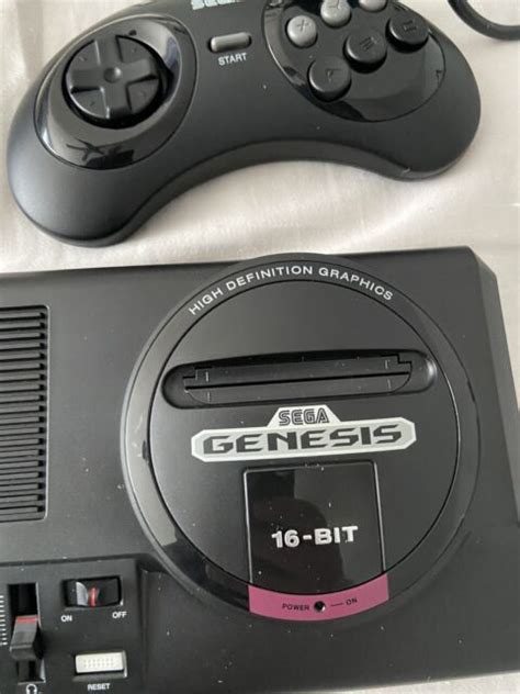 Sega Sg 10037 2 Genesis Mini Game Console Black For Sale Online Ebay