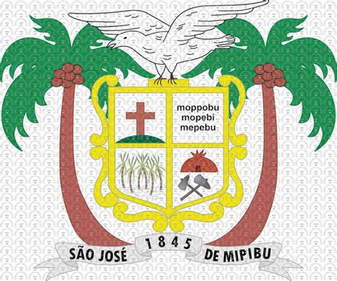 Brasão E Bandeira Da Cidade De São José De Mipibu Rn Br