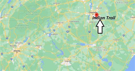 Where Is Indian Trail North Carolina What County Is Indian Trail Nc In