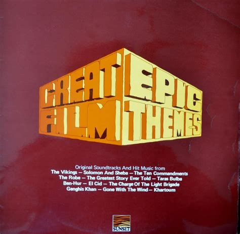 Epic films have a larger than life story telling and they surely requires big budget to produce them. Great Epic Film Themes - The soundtrack to your life