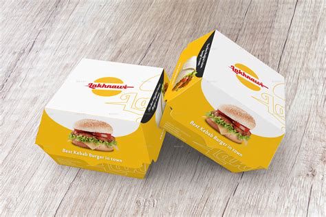Download Burger Box Mockups by shaikerintu | GraphicRiver