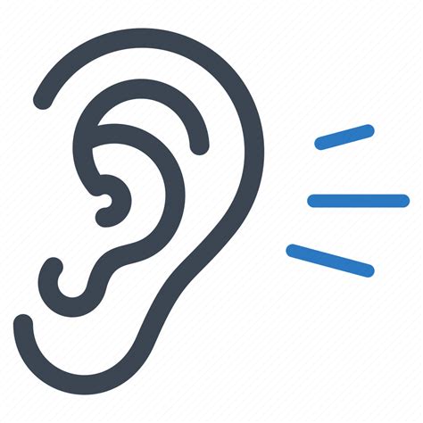 Ear Healthcare Hear Hearing Icon Download On Iconfinder