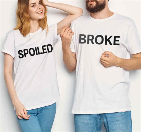 camisetas para parejas quebrado y consentida tenvinilo