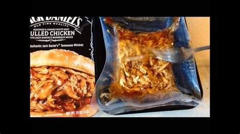 Maybe you would like to learn more about one of these? Food Review- Jack Daniel's Pulled Chicken BBQ - YouTube