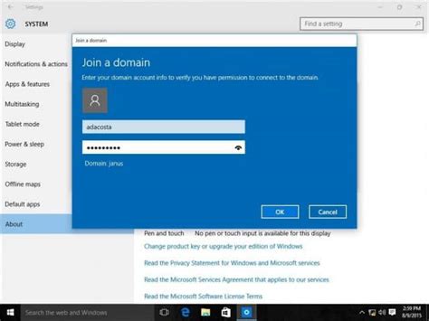 I can map a network drive easily, but can't see the icons when i click network. How to Join a Windows 10 PC to a Domain