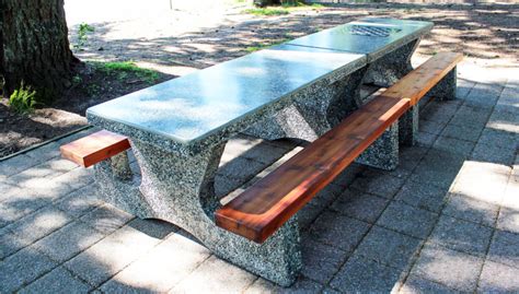 Columbia Picnic Table Precast Concrete Sanderson Concrete