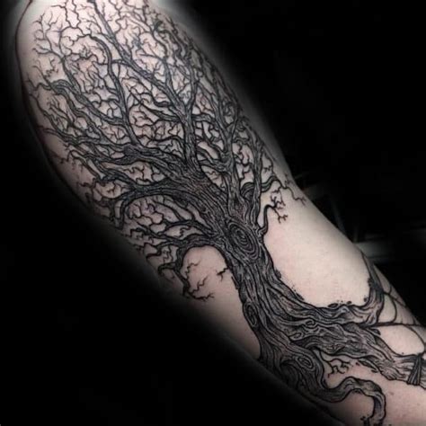 60 Tree Roots Tattoo Designs For Men Manly Ink Ideas