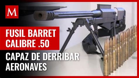 Fusil Barret Calibre 50 Asegurado En Topilejo Una De Las Armas Más